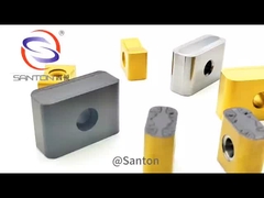 Odlewane i kute stalowe łamacze wiórów Węglik wolframu 90,4 HRA ISO14001