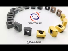 Dobra twardość czerwona K25 Wkładki z węglika spiekanego do frezowania wału korbowego 92HRA