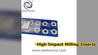 Płytki frezarskie W Co Ti o dużej udarności PNGG120530