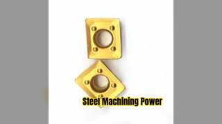 Płytki węglikowe z powłoką CrTiAIN do stali