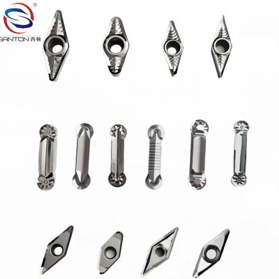 Various Polished Hub Inserts Stable Quality Carbide Turning Inserts