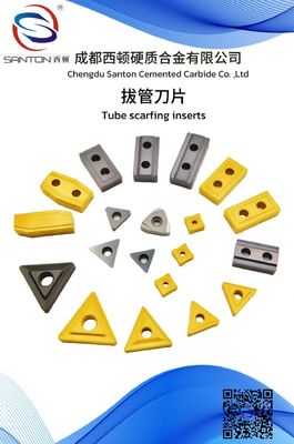 kupować CVD/PVD Coated Cemented Carbide Inserts For Tube Scraping Inserts Series online manufacture
