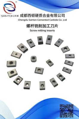 kupować Screw Milling Series Blades Thermal Shock Carbide Milling Tool Inserts Impact Resistant online manufacture
