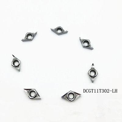 kupować Czerwone płytki z węglika spiekanego DCGT11T304 do aluminium 92 HRA online manufacture