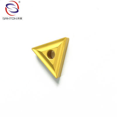 K35 Wstawki zwrotne podlegające indeksowaniu pokryte powłoką CVD do surowego obróbki żeliwa